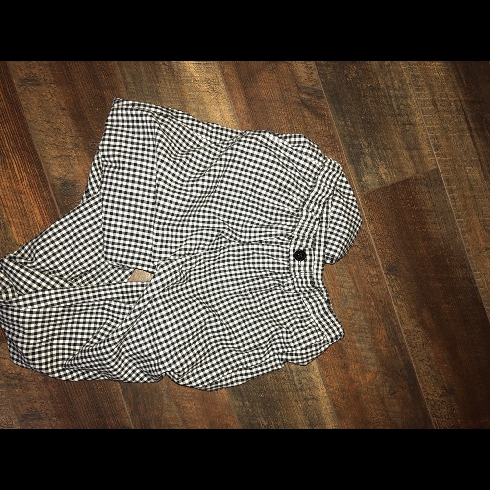 Gingham brandy Melville pants!